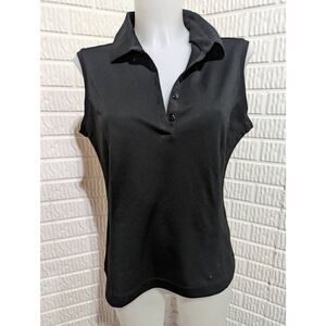 Nike Golf Women's M Black Dri Fit Sleeveless Tank